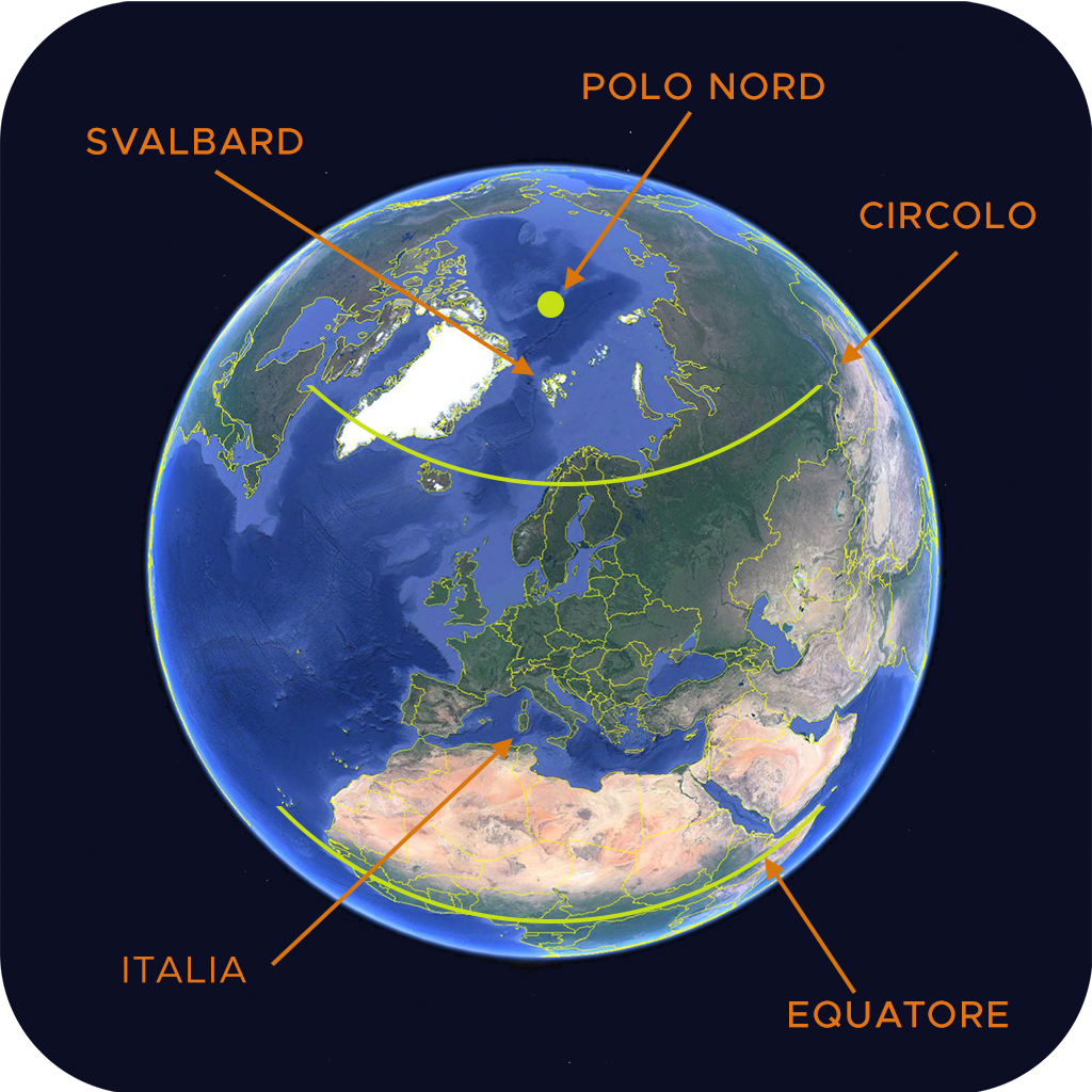 Viaggi di Gruppo  mappamondo_svalbard [CONCLUSO] 26 Giugno-3 Luglio 2022. La Natura del Polo Nord (Norvegia)